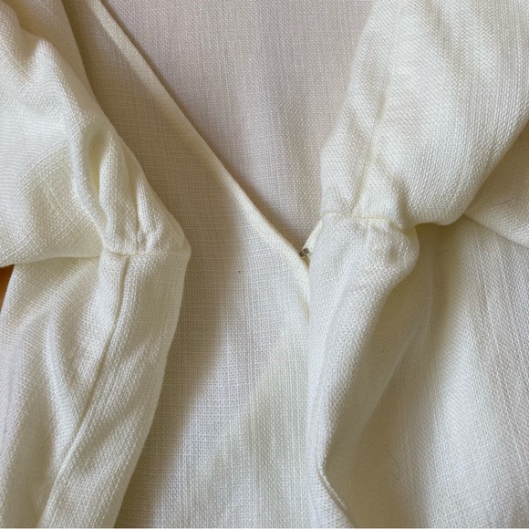 Vetta Wrap Top, Eggshell, Small - Picture 6 of 8